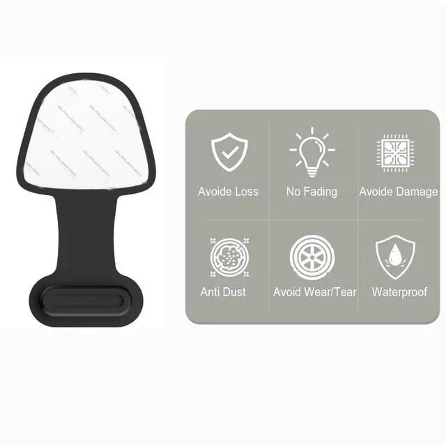 Alt view image 5 of 7 - 8PCS USB Type C Anti Dust Plugs Cover, C-Type Port Dust Plug, USB C Dust Cover, Anti-Lost USB C Charging Port Dust Covers Protectors for iPhone 15 16 17 Plus/Pro/Max, with Speaker Mesh Cover