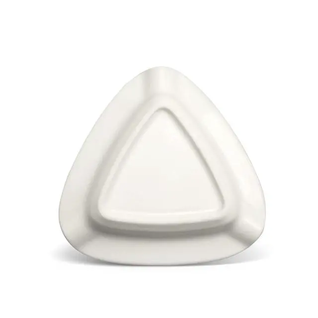 Alt view image 5 of 6 - Cigar Ashtray - Premium Triangle Design for Indoor/Outdoor Use, Large Capacity, Elegant Rest for Cigar Lovers, Perfect for Patio, Home, or Office