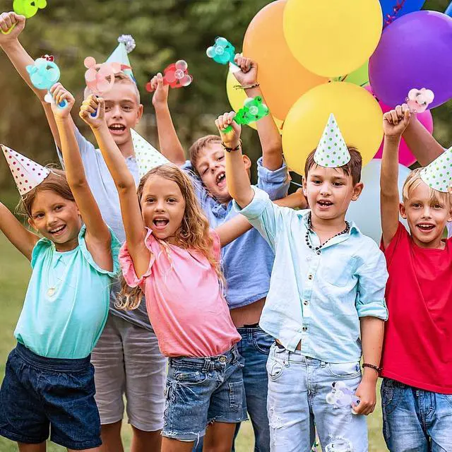 Alt view image 7 of 7 - 12 Cool Party Favors for Kids 8-12 Years Old -Cute Handheld Toy Fans, Novelty Toys Manual Press Cooling Fans for Boys and Girls Outdoor -Goody Bag Stuffers, and Classmate Exchange Toys
