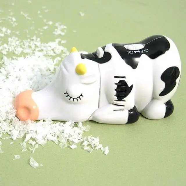 Alt view image 2 of 5 - Animal Mini Tabletop Vacuum, Cow