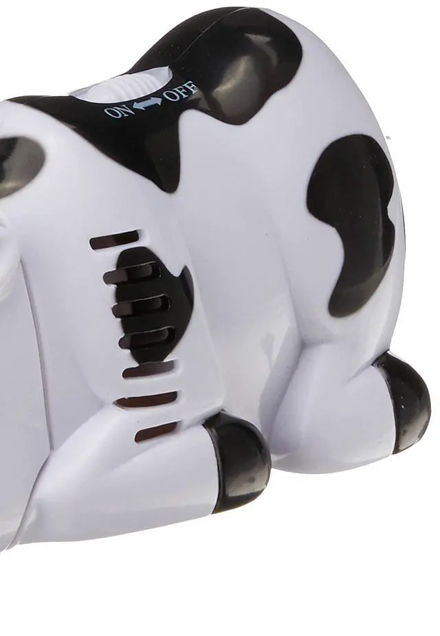 Alt view image 4 of 5 - Animal Mini Tabletop Vacuum, Cow