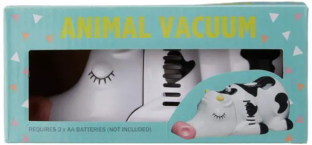 Alt view image 5 of 5 - Animal Mini Tabletop Vacuum, Cow