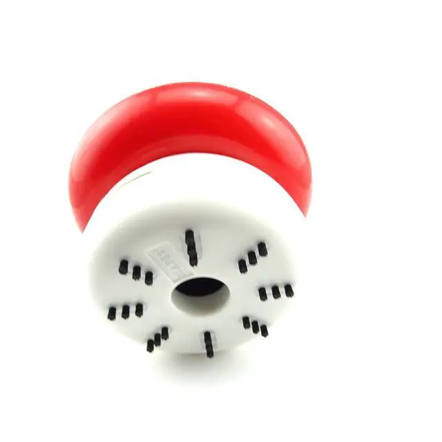 Alt view image 2 of 4 - Mini Cute Table Dust Vaccum Cleaner, Mushroom Shaped New Portable Corner Desk Vaccum Cleaner Mini Cute Vacuum Cleaner Dust Sweeper (RED)