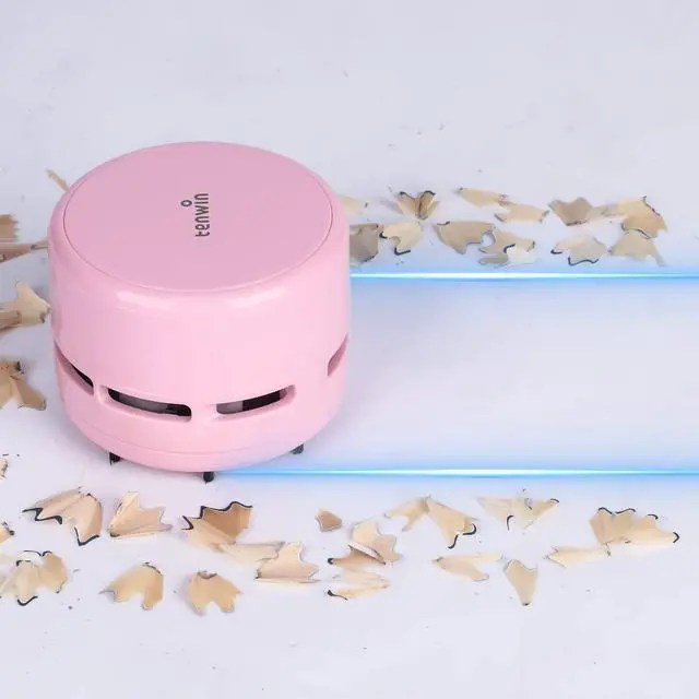 Alt view image 5 of 7 - Mini Vacuum Cleaner, Portable Desktop Vacuum Cordless, Handheld Dust Sweeper Battery Operated, Low Noise and Strong Suction for Home/Office/School/Car/Keyboard(Battery not Include)
