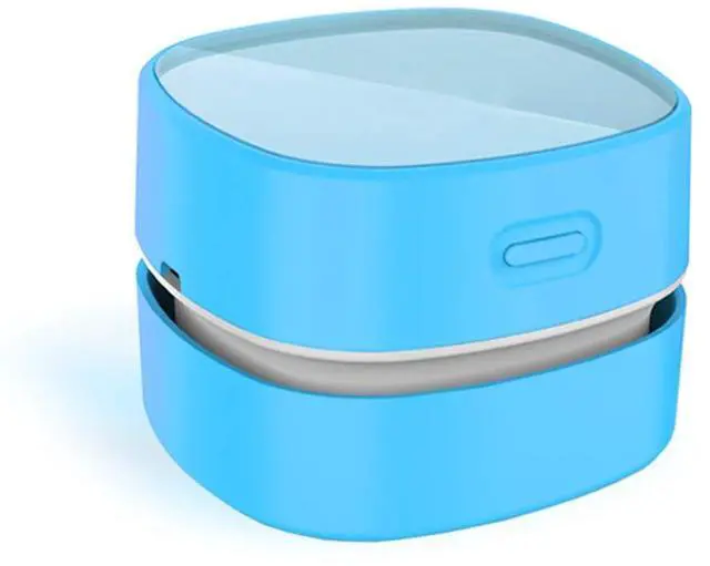 Main image of Desktop Vacuum Cleaner,Mini Table dust Sweeper Energy Saving,High Endurance up to 400 mins,Cordless&360º Rotatable for Cleaning Hairs,Crumbs,Computer Keyboard of Kid Gift(Blue Charging)
