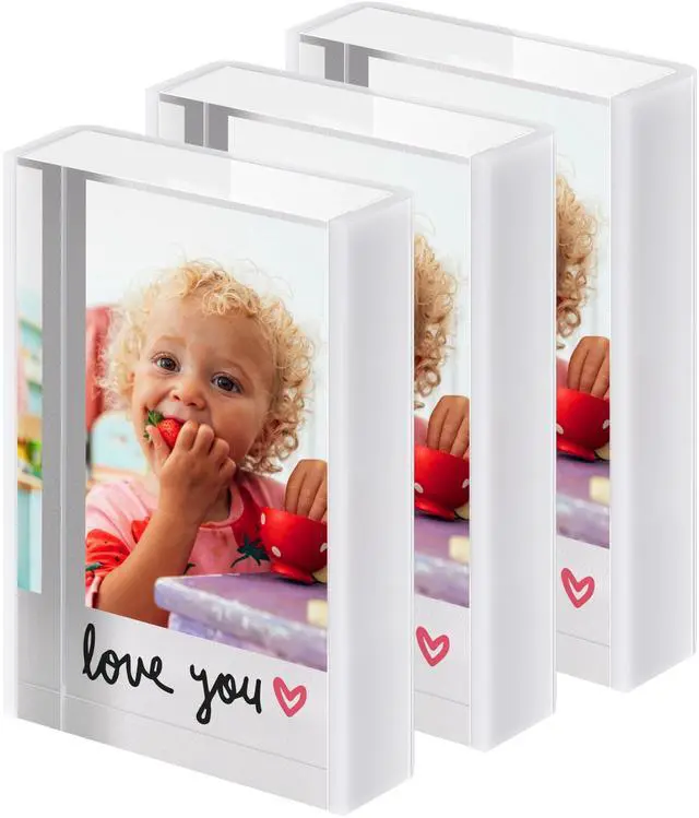 Main image of Mini Polaroid Frame 2x3, Instax Picture Frames for Fujifilm Instax Mini 12/41/99 Camera Film, Tabletop Polaroid Frame for Photos, Small Picture Display Holder for Instant Photo