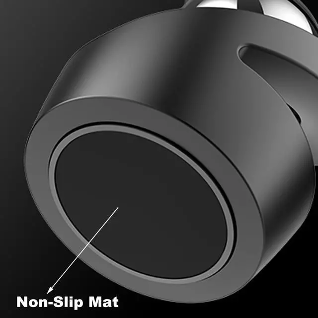Alt view image 5 of 7 - Kinetic Desk Toy, Levitating Spinning Gyroscope, Silent Metal Fidget Spinner, Aluminum Alloy Stress Relief Desktop Ornament, Office Executive Decor Gift for Adults ADHD Anxiety (Silver-Gold Ball)