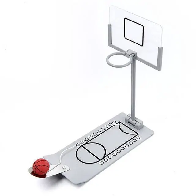 Alt view image 4 of 4 - Creative Funny Desktop Miniature Basketball Game Toy - Christmas Day Gift Fun Sports Novelty Toy or Gag Gift Idea