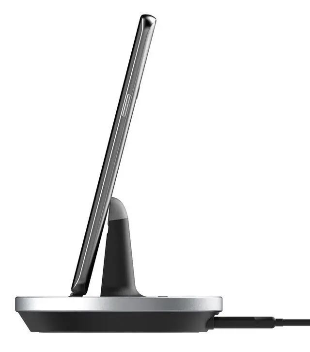 Alt view image 6 of 7 - Desktop Charging Stand for USB-C Phone and Tablets, Adjustable Case-Friendly Dock Station Charger, Super Fast Charge Compatible (Wired Type-C)