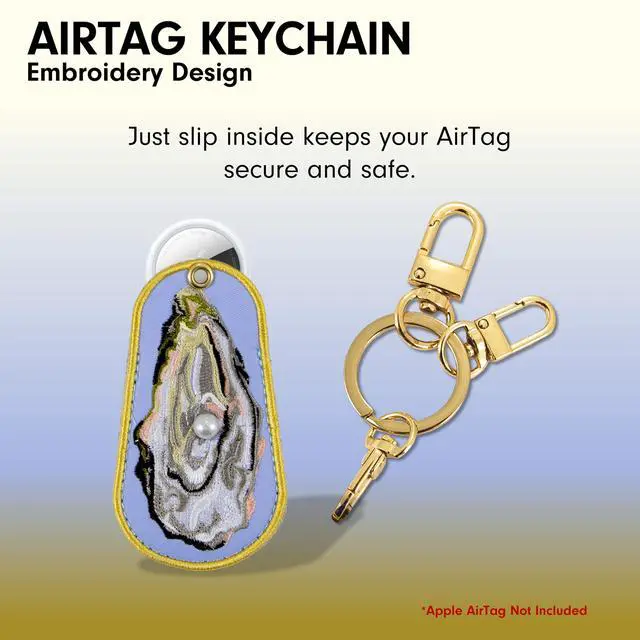 Alt view image 2 of 6 - Keychain Case Compatible with GPS Trackers, for Apple AirTag | Oyster