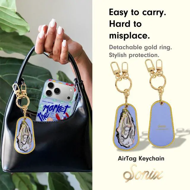 Alt view image 3 of 6 - Keychain Case Compatible with GPS Trackers, for Apple AirTag | Oyster