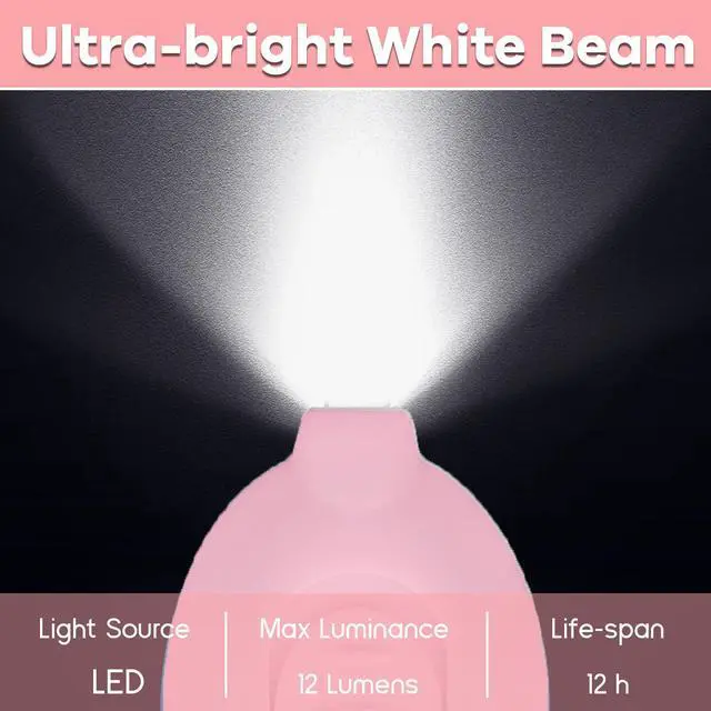 Alt view image 2 of 7 - 7 Pcs LED Keychain Flashlight Mini Keychain Light Bright Tiny Flashlight Small Portable Flashlight Battery Powered with Key Ring for Outdoor Activities And Emergency Lighting, 7 Light Colors of Shells