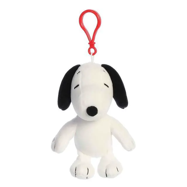 Alt view image 2 of 5 - Adorable Peanuts® Snoopy Clip-On Stuffed Animal - Officially Licensed Toys for All Snoopy Fans - Nostalgic Gift for Adults and Birthday Celebrations - White 4.5 Inches