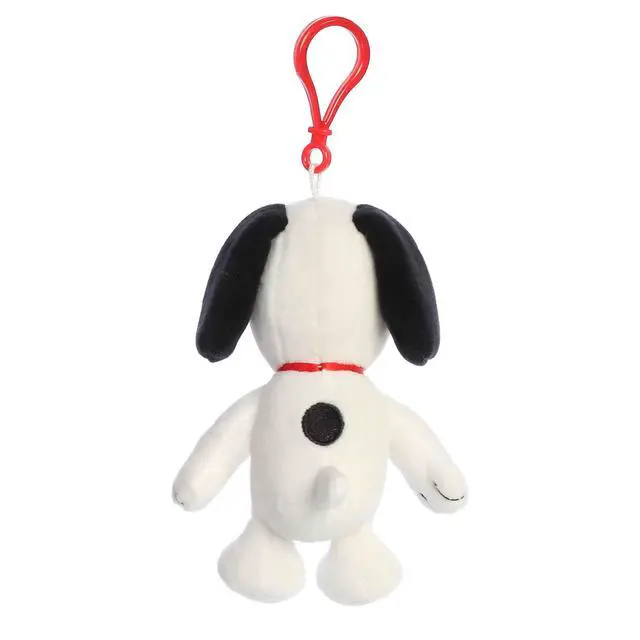 Alt view image 4 of 5 - Adorable Peanuts® Snoopy Clip-On Stuffed Animal - Officially Licensed Toys for All Snoopy Fans - Nostalgic Gift for Adults and Birthday Celebrations - White 4.5 Inches