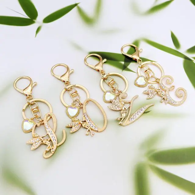 Alt view image 2 of 2 - Letter Keychain Gift For Women Handbag Charms Backpack Accessories for Self Sister Besties Mom Nana