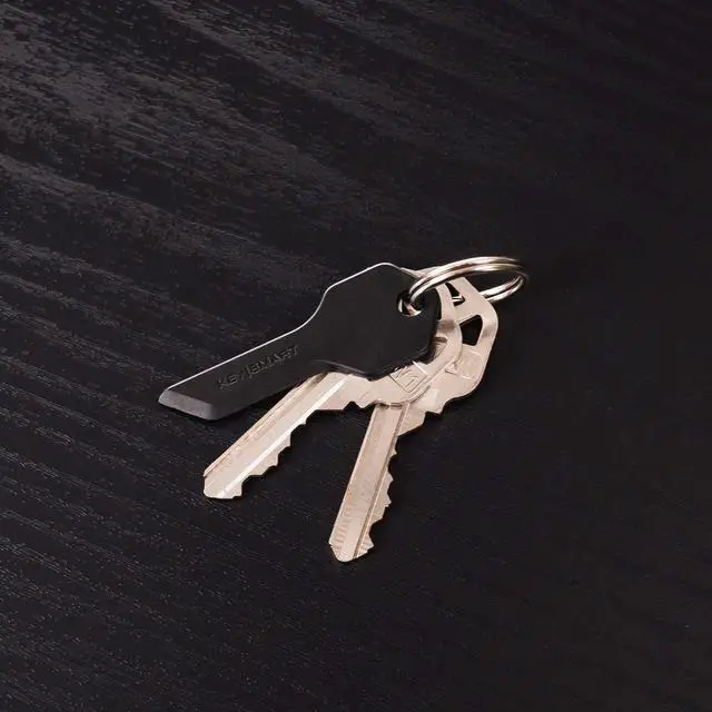 Alt view image 3 of 5 - Safe Box Opener - Key-shaped Safe Package Opener For Everyday Carry, with Finger Protection Fits Perfectly on Keychain or Inside a KeySmart (Black)