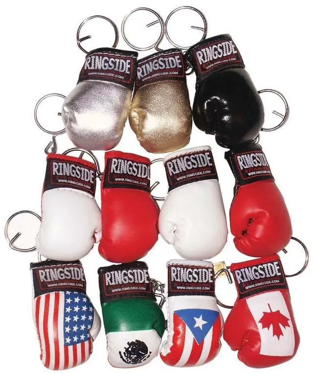 Main image of mens keyring, Red, mini US