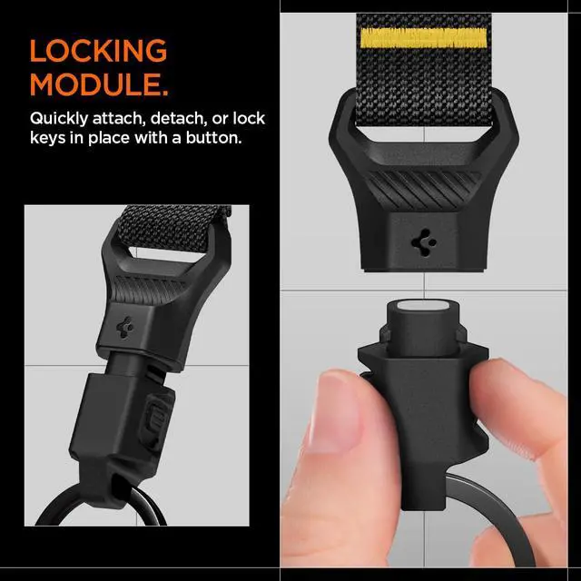 Alt view image 4 of 7 - Life Magnetic Keychain Key Holder Quick Release Magnetic System and Secure Lock System, Detachable Magnetic Keychain Carabiner Key Ring Clip, Car Keychain Clip for Men Women