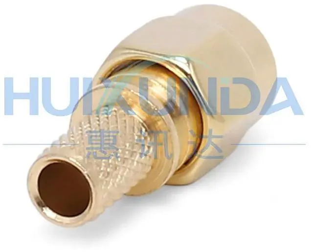 Alt view image 2 of 3 - RPSMA-C-J-3 SMA male inner hole reverse pole crimping 50-3/RG58 cable, connector RPSMA-C-J5