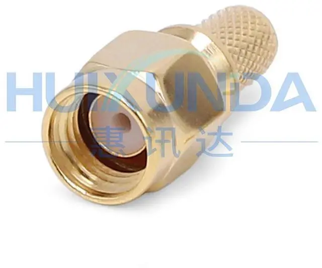 Alt view image 3 of 3 - RPSMA-C-J-3 SMA male inner hole reverse pole crimping 50-3/RG58 cable, connector RPSMA-C-J5