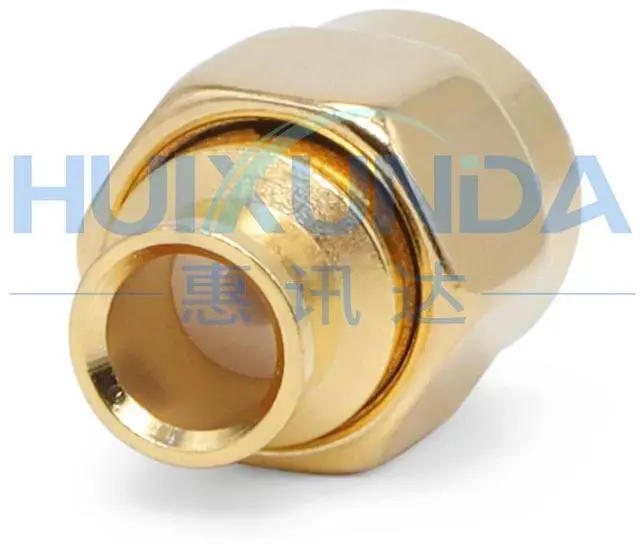 Alt view image 2 of 3 - RPSMA-JB3 SMA male reverse pole internal thread internal hole welding RG402/670-141 semi-steel semi-flexible-3 wire