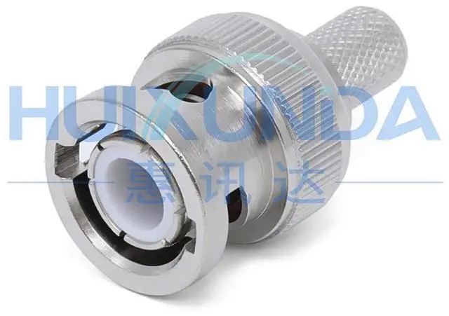 Alt view image 3 of 3 - BNC-C-J-4 BNC male crimp 50-4/LMR240 cable BNC-C-J21 RF connector J240