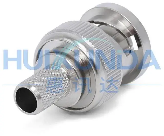 Alt view image 2 of 3 - BNC-C-J-4 BNC male crimp 50-4/LMR240 cable BNC-C-J21 RF connector J240