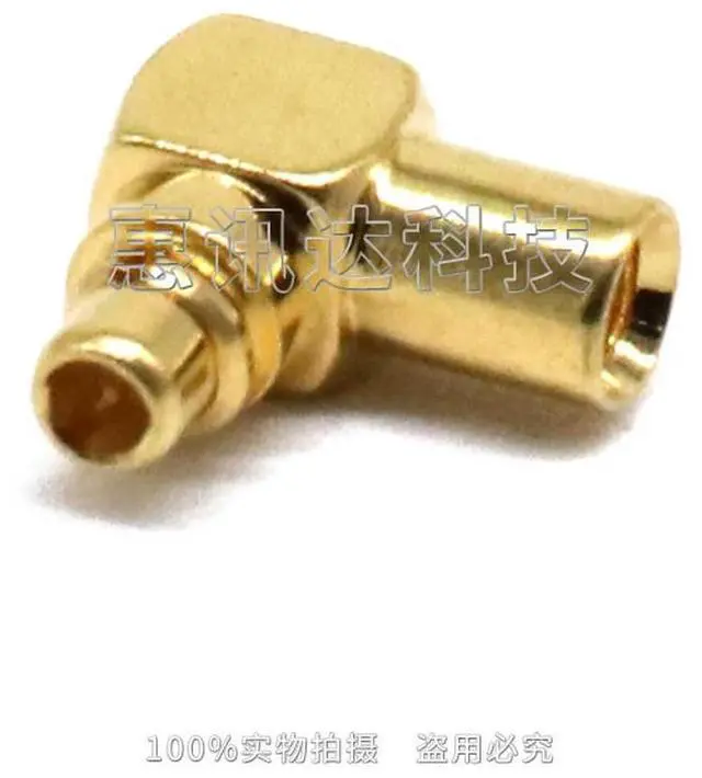 Alt view image 3 of 3 - MMCX-JWB2 MMCX bent male, suitable for 086 semi-flexible/086 semi-steel cable