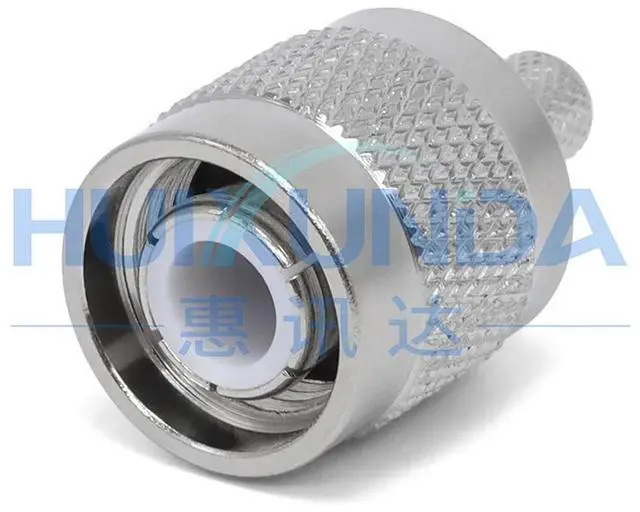 Alt view image 3 of 3 - TNC-C-J-3 TNC Male Crimp 50-3/LMR200 Cable TNC-C-J5 RF Connector