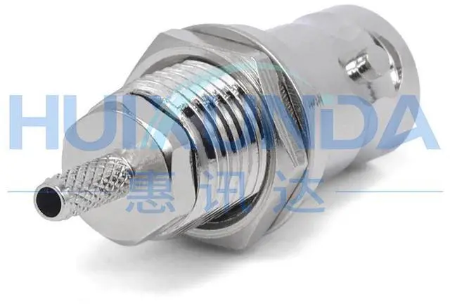 Alt view image 2 of 3 - BNC-C-KY-1.5 nut rear BNC female crimp 50-1.5/RG316 wire BNC-KY-1.5 connector