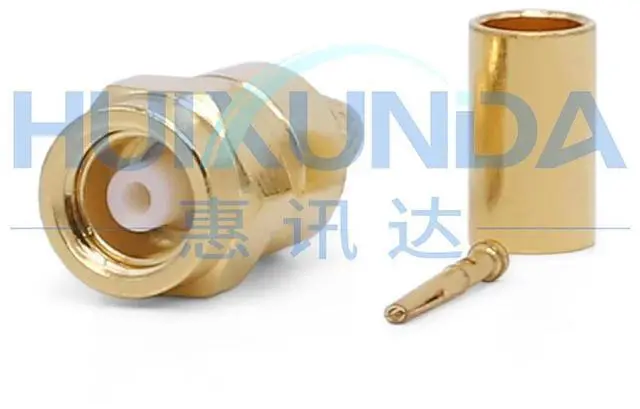 Alt view image 3 of 3 - SMC-C-K-1.5 SMC inner hole female crimp 50-1.5/LMR100 cable, connector SMC-K3