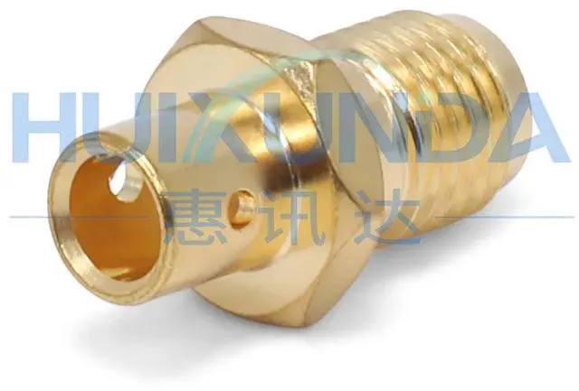 Alt view image 2 of 3 - RPSMA-KB3 SMA female reverse pole external thread needle welding RG402/670-141 semi-flexible semi-steel wire connector