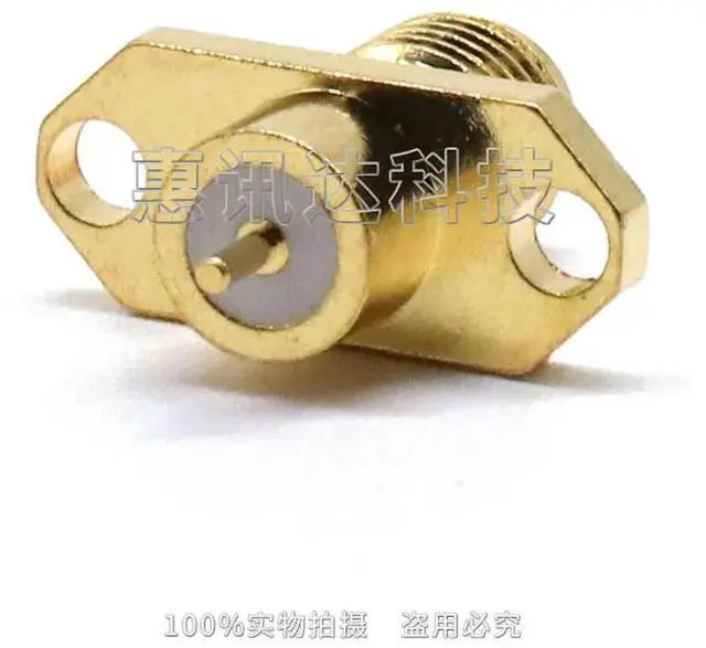 Alt view image 2 of 3 - SMA-KFD9a Two-hole SMA-KFD SMA four-hole flange fixed KFD l outsourcing SMA-KFD thick