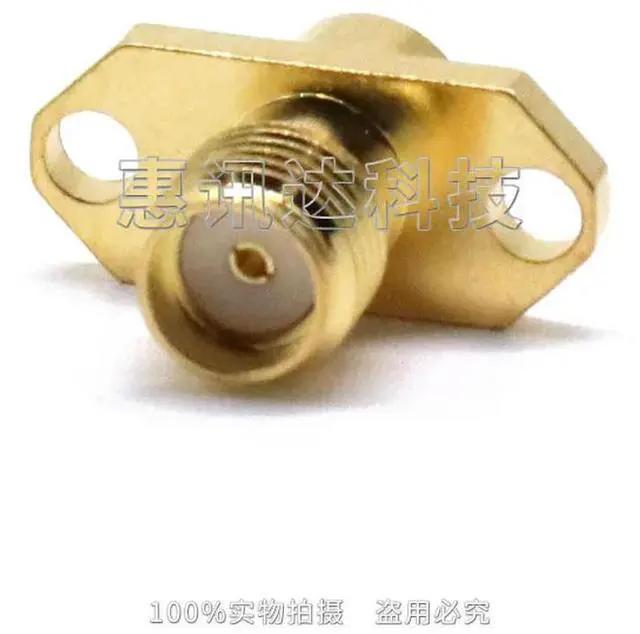 Alt view image 3 of 3 - SMA-KFD9a Two-hole SMA-KFD SMA four-hole flange fixed KFD l outsourcing SMA-KFD thick