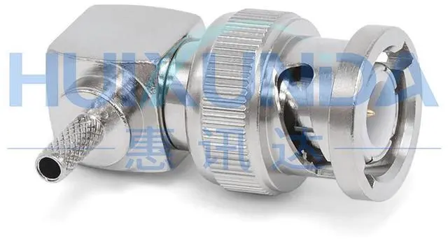 Alt view image 5 of 6 - BNC-C-JW-1.5 BNC male elbow crimp 50-1.5/RG316 wire BNC-C-JW3 connector JW1.5
