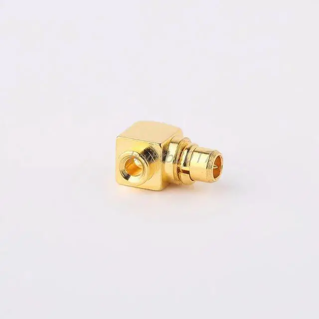 Alt view image 6 of 6 - MMCX-JWB1 small connector with 047 adapter SFT-50-1 semi-flexible MMCX bent male SFX-50-1