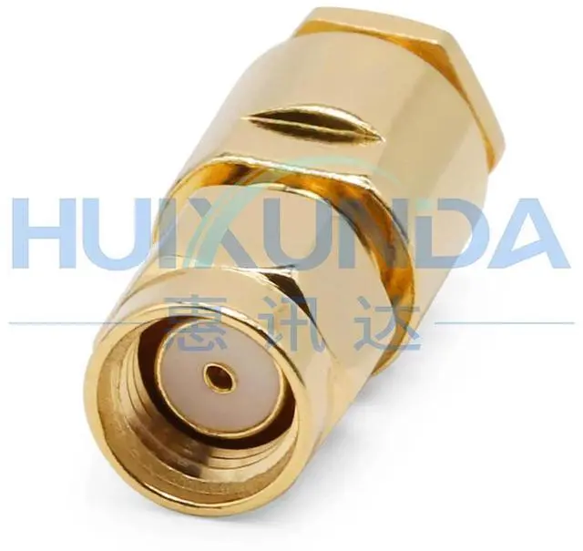 Alt view image 6 of 6 - RPSMA-J-3 SMA Reverse Male Female Threaded Hole Mount 50-3/RG58 Wire Connector RPSMA-J5