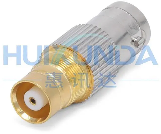 Alt view image 6 of 6 - BNC/L9-KK BNC L9 female to Q9 female Q9/L9-KK RF connector