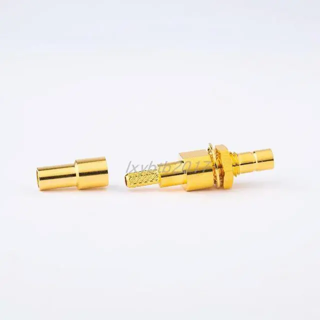Alt view image 4 of 6 - SMB-C-JY1.5 Window Welded RF Male Crimp RG316 Crimp RG174 Nut SMB-JY3