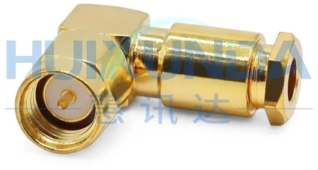 Alt view image 6 of 6 - SMA-JW-1.5 SMA Male Right Angle Elbow 50-1.5/RG316 Wire Connector SMA-JW3