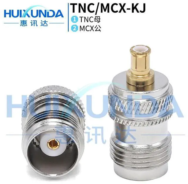 Main image of TNC/MCX-KJ TNC Female to MCX Male MCX/TNC-JK MCX Male to L12 Female Connector