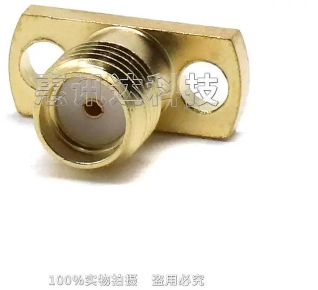 Alt view image 6 of 6 - SMA-KF two-hole 8.6 with 0.91 glass bead SMA female seat with two-hole flange fixed SMA-KFD patch