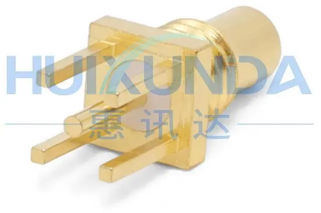Alt view image 5 of 6 - SSMC-JE SSMC male seat welded PCB panel in-line male SSMC-JHD connector 0.1gold