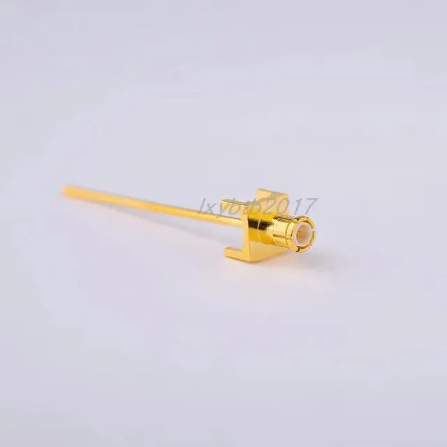 Alt view image 2 of 6 - MCX-JHD30 RF connector inner conductor lengthened male seat PCB socket MCX-JE positive four-leg antenna total length 36