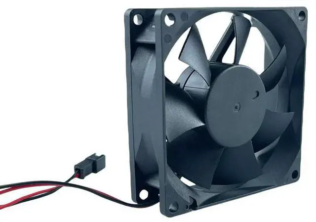 Alt view image 3 of 3 - 80mm Case Fan TX8025L12S 12V 0.08A 8CM 80x80x25mm Ultra-Quiet Mute Cooling Fan for PC & Electronics