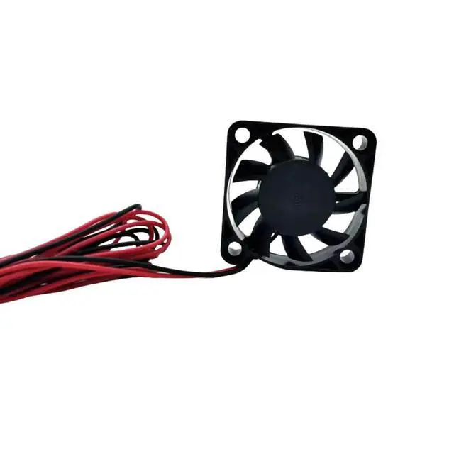 Alt view image 2 of 3 - EFS-04D24L 40mm Ultra-Slim Fan | 24V 0.1A 8000RPM | 135cm Long Wire for VFD/PLC Cooling | 40x40x10mm Industrial Blower