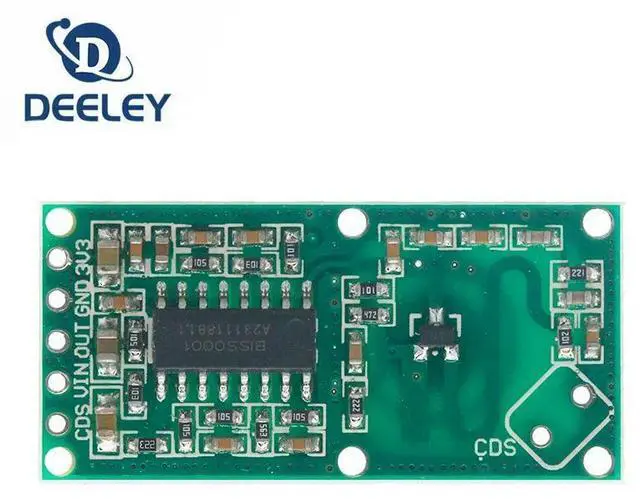 Main image of RCWL-0516 RCWL 0516 Microwave Radar Sensor Human Sensor Body Sensor Module Induction Switch Module Output 3.3V For Diy