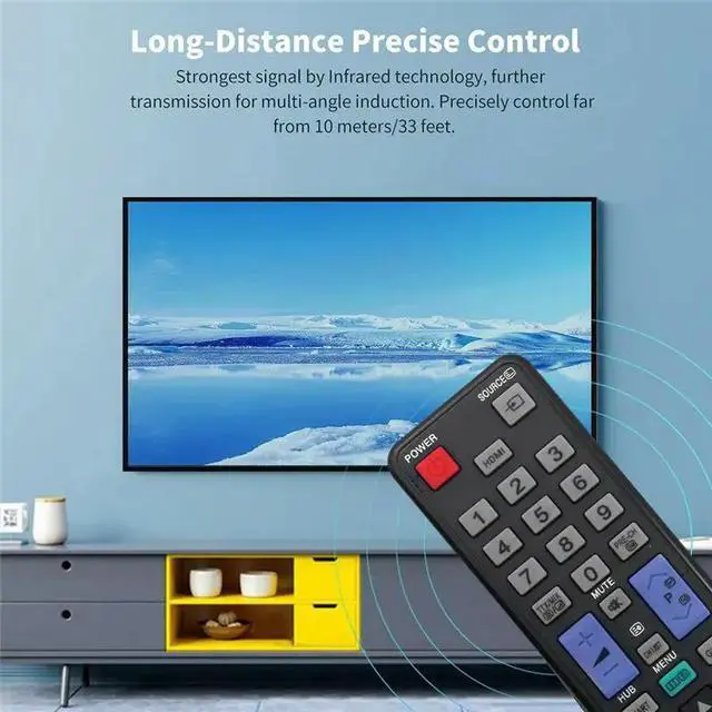 Alt view image 2 of 3 - Replace AA59-00507A TV Remote Control For TV LED Television Remote Control