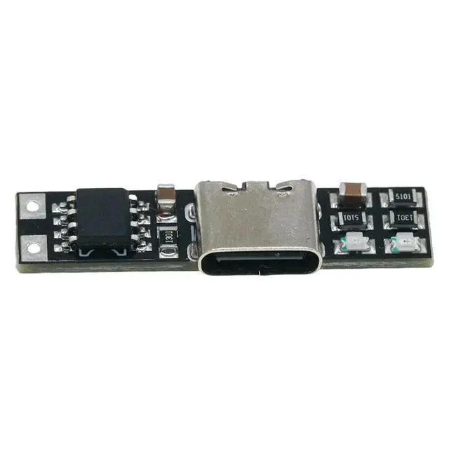 Alt view image 2 of 3 - 3.7V ultra-narrow ultra-small ternary lithium charging board 1A 4.2V charger module Type-C interface