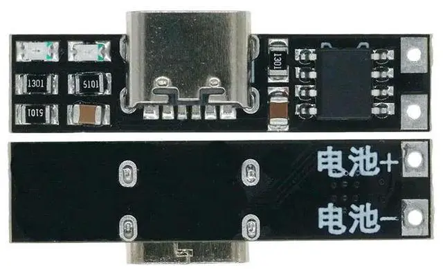 Main image of 3.7V ultra-narrow ultra-small ternary lithium charging board 1A 4.2V charger module Type-C interface